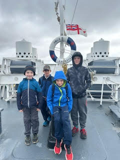 L to r: Colton, Aiden, Jonah, Laughlin